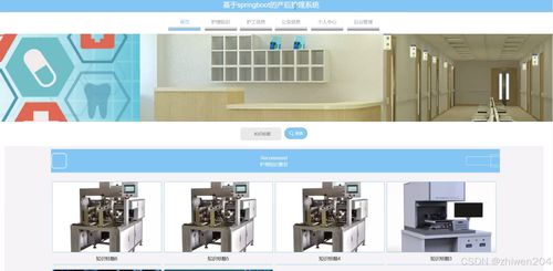 基于Node.js+Vue前端与SpringBoot后端的产后护理系统 开题、程序实现与论文设计